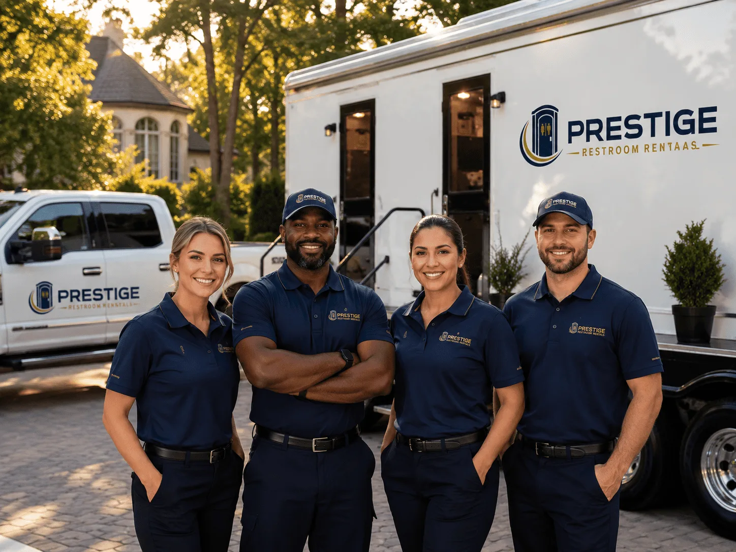 Trusted Luxury Portable Restrooms company in Ansonia, OH